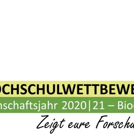 Logo des Hochschulwettbewerbs im Wissenschaftsjahr 2020|21 - Bioökonomie