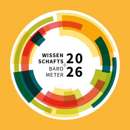 Wissenschaftsbarometer 2026. Visualisiert mit Kreisdiagramm