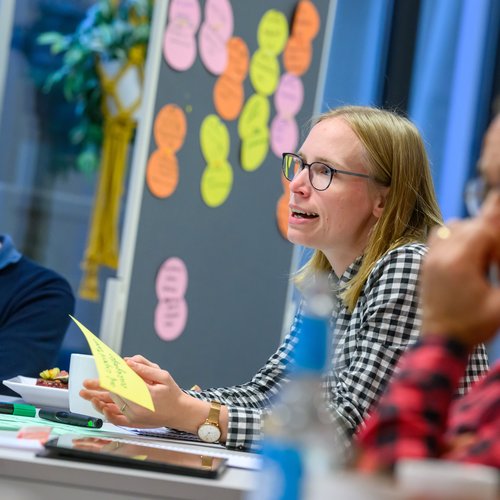 Teilnehmende bei Impact School