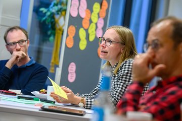 Teilnehmende bei Impact School