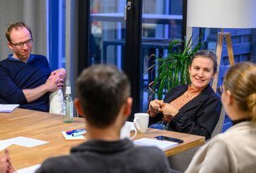Teilnehmende bei Impact School