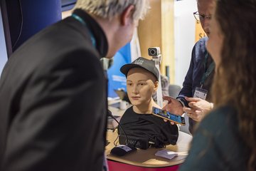 Exponat beim Forum Wissenschaftskommunikation 2025