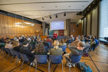 Fishbowl Veranstaltung beim Forum Wissenschaftskommunikation 2025
